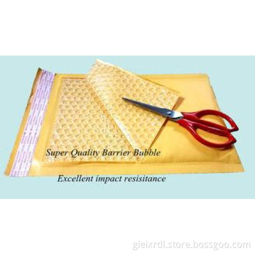 BETA Golden Kraft Bubble Mailer #0 Ecolite Mailers With Str
